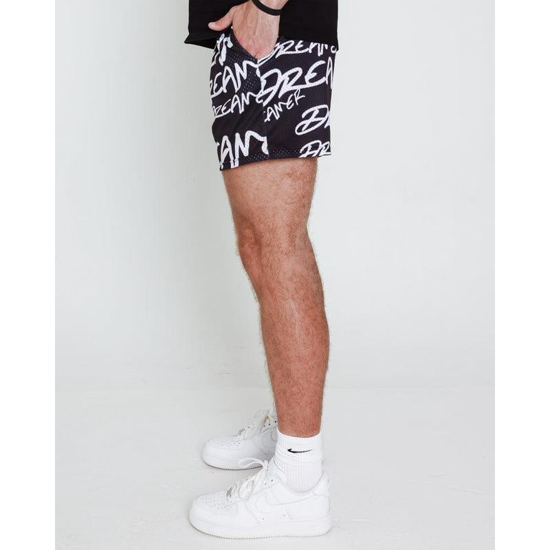 Dreamer Shorts Black - White