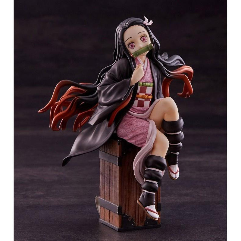 Cute Demon Slayer Character Toy Model NEZUKO from the Anime Kimetsu No Yaiba